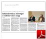 aticolo sul Giornale del Popolo