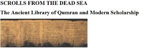 Dead Sea Scrolls