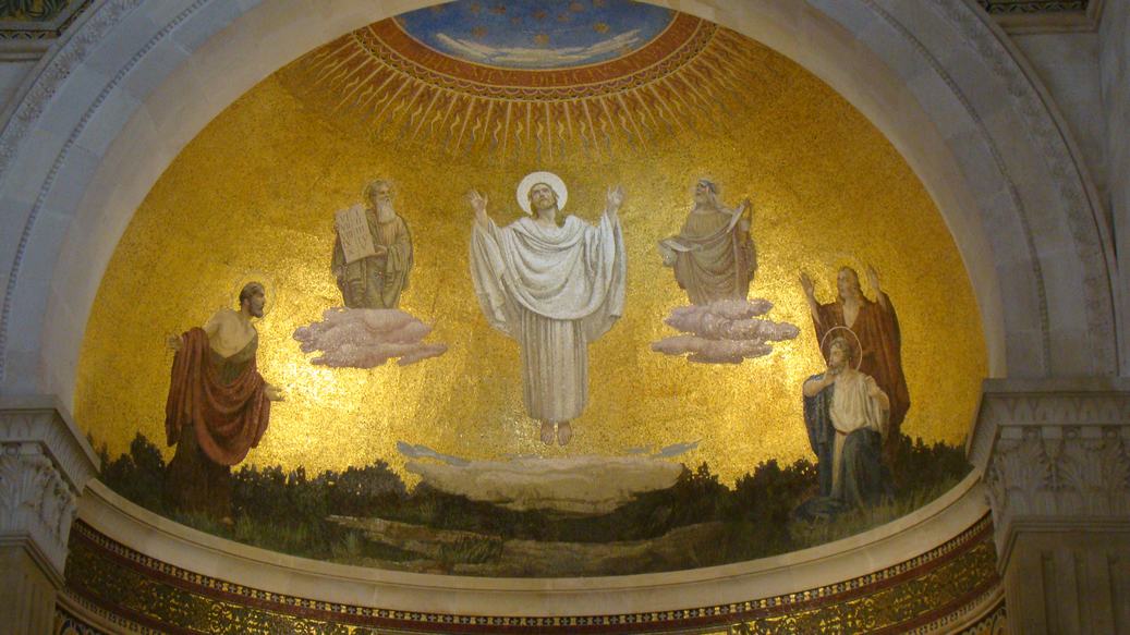 Resultado de imagen de la transfiguración vidriera